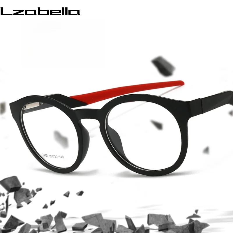 

Lzabella 2025 New Sports Ultralight TR90 Men's Basketball Eyeglasses Frame Round Optical Prescription Glasses Men 7807