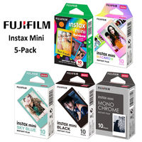 Fujifilm Instax Mini Film 10/50 Sheets Exposures Papers Color Design for Fuji Instax mini 12 Film Camera mini 11/40/9/8/7/70/90