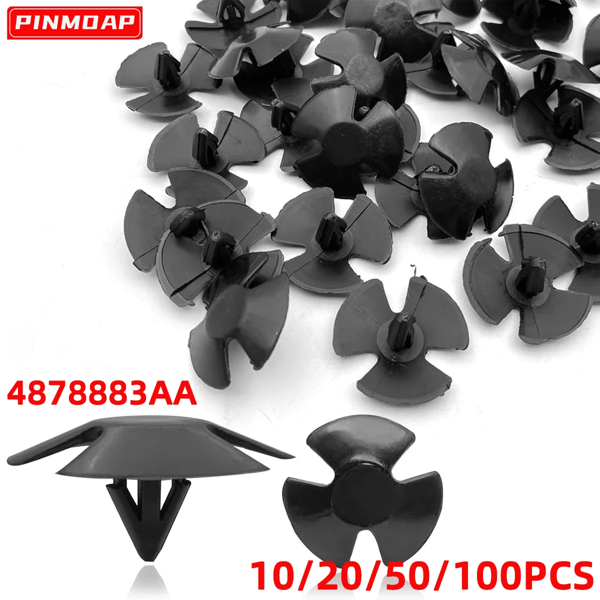 PINMOAP Nylon Automotive Fasteners Suitable For Dodge Journey Challenger Magnum Charger Avenger Durango Chrysler 4878883AA