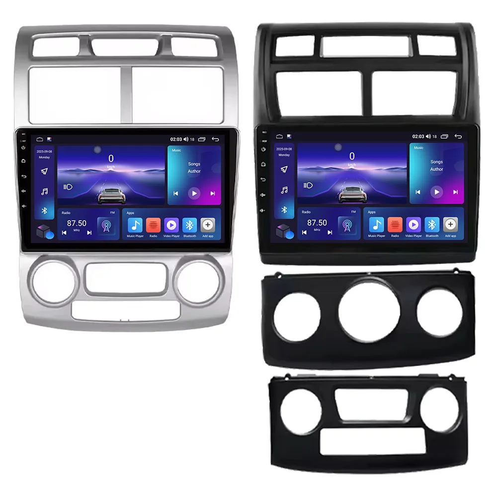 For KIA Sportage 4 KX5 2016 - 2018 Android 16 Car Radio Multimedia Video Navigation GPS No 2Din Stereo DVD Touch QLED Screen BT