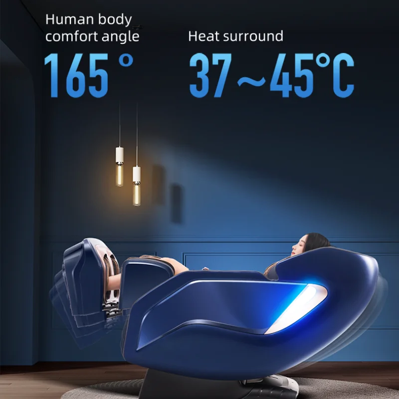 Dual-motor New Massage Chair Home Recliner Zero Gravity Full Body Automatic Multifunction Intelligent Electric Space Capsule Sof