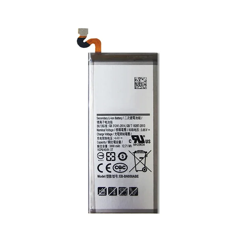 EB-BN950ABE แบตเตอรี่ 3300mAh สําหรับ Samsung Galaxy หมายเหตุ 8 Note8 N950 SM-N950F N950FD N950U/U1 N950W N950N N9500 Batteria + เครื่องมือฟรี