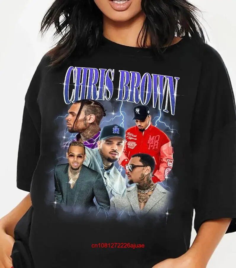 Vintage Breezy T Shirt Hip Hop Chris Brown For Fan long or short sleeves