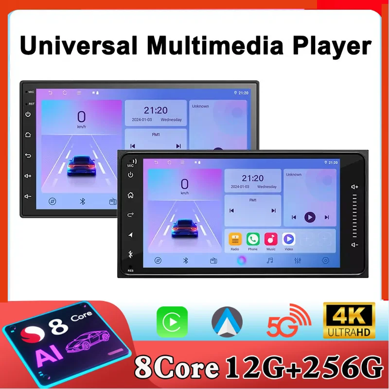 Car Radio 7 Inch Mu…