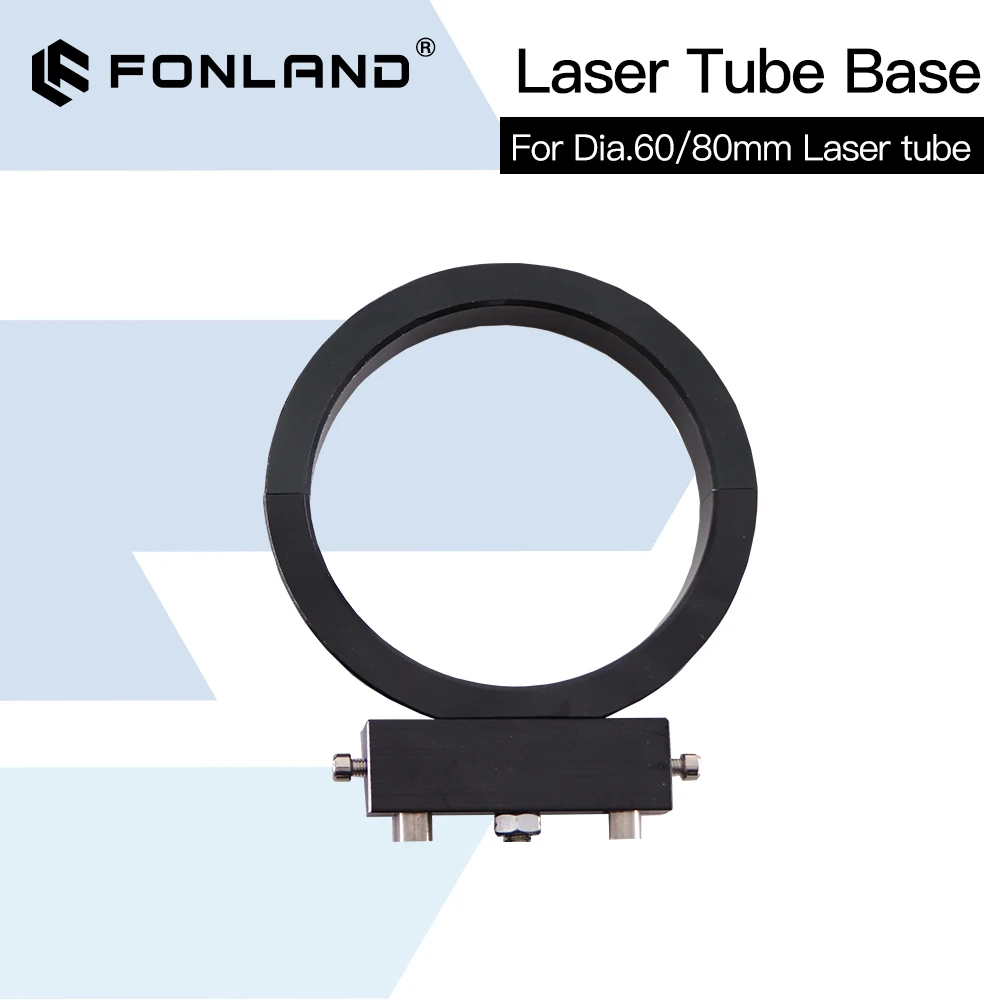 Fonland 2 teile/satz metall co2 laser rohr halter halterung montieren durchmesser 60 80mm für reci yongli co2 laser röhre