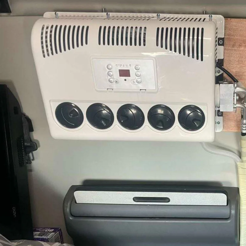 Auto Air Condition 12V 24V Electric Truck Air Conditioner For Car