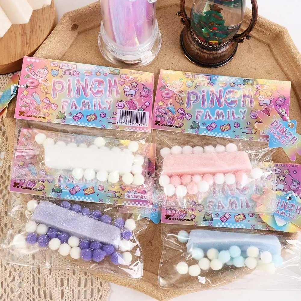 Elegante pata de gato pata de gato brinquedo de recuperação lenta mini comida espremer waffles brinquedo dos desenhos animados engraçado waffles lento rebote brinquedo crianças presente