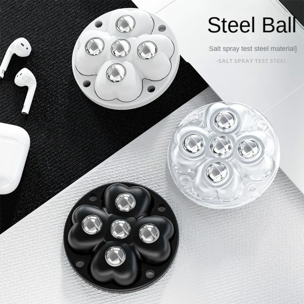 4個 360 ° 回転可能な家具キャスターミュート自己粘着ボールユニバーサルホイール移動ヘビーデューティユニバーサルプーリー