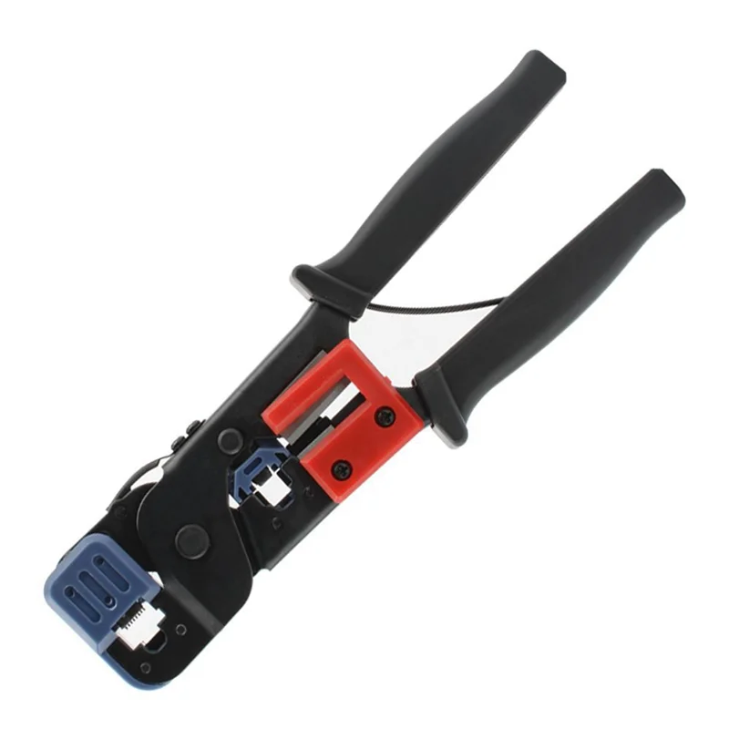 

AB13-RJ45+ RJ11 Strip& Crimp Tool With Cable Stripper-RJ45 RJ11 Crimp Tool-TAA(RJ4511TOOL)