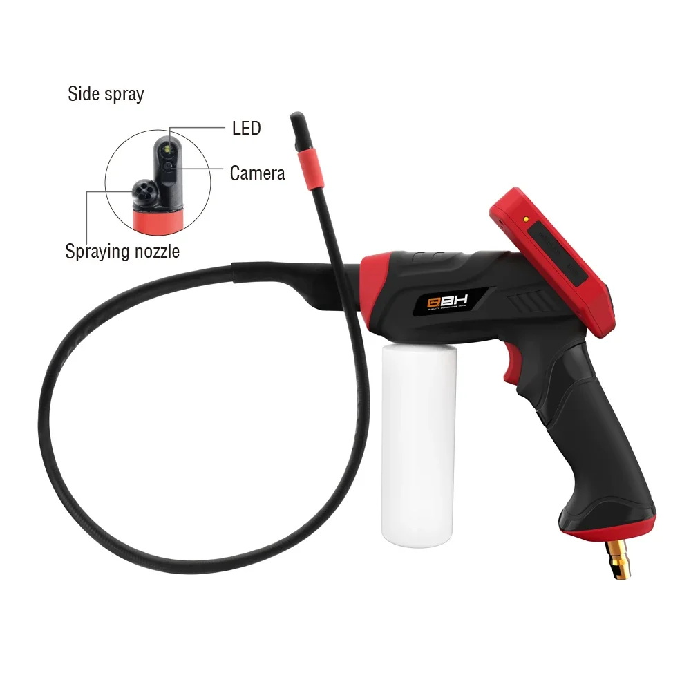 Hot sale auto car high-pressure washer kit used in car ac evaporator cleaning gun sprayer borescope