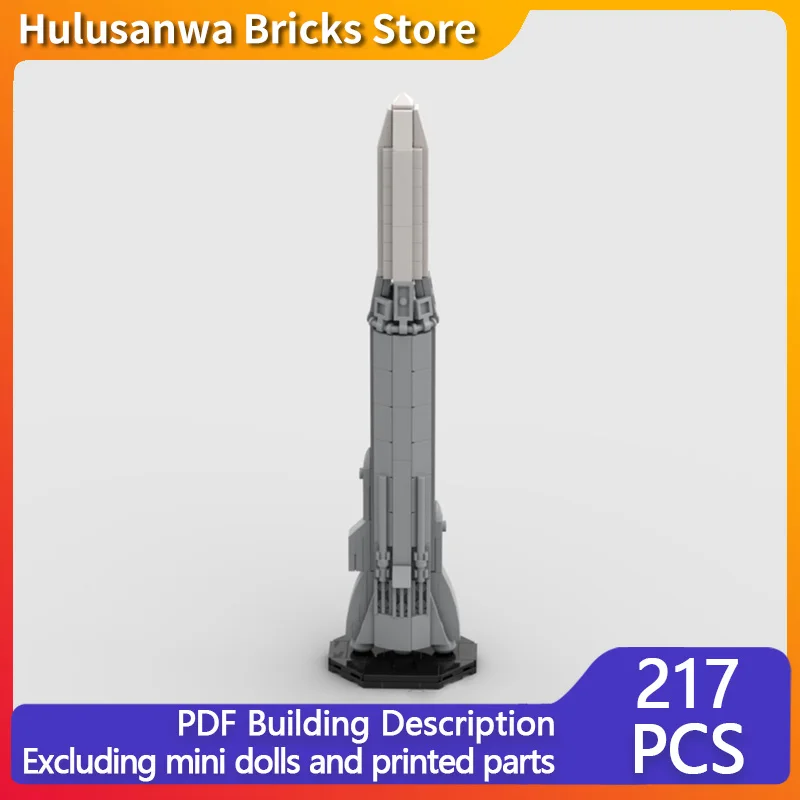 

Star-37S Launch Vehicle Model MOC Building Bricks War Equipment Modular Technology Gifts Holiday Assemble Children Toys Suit