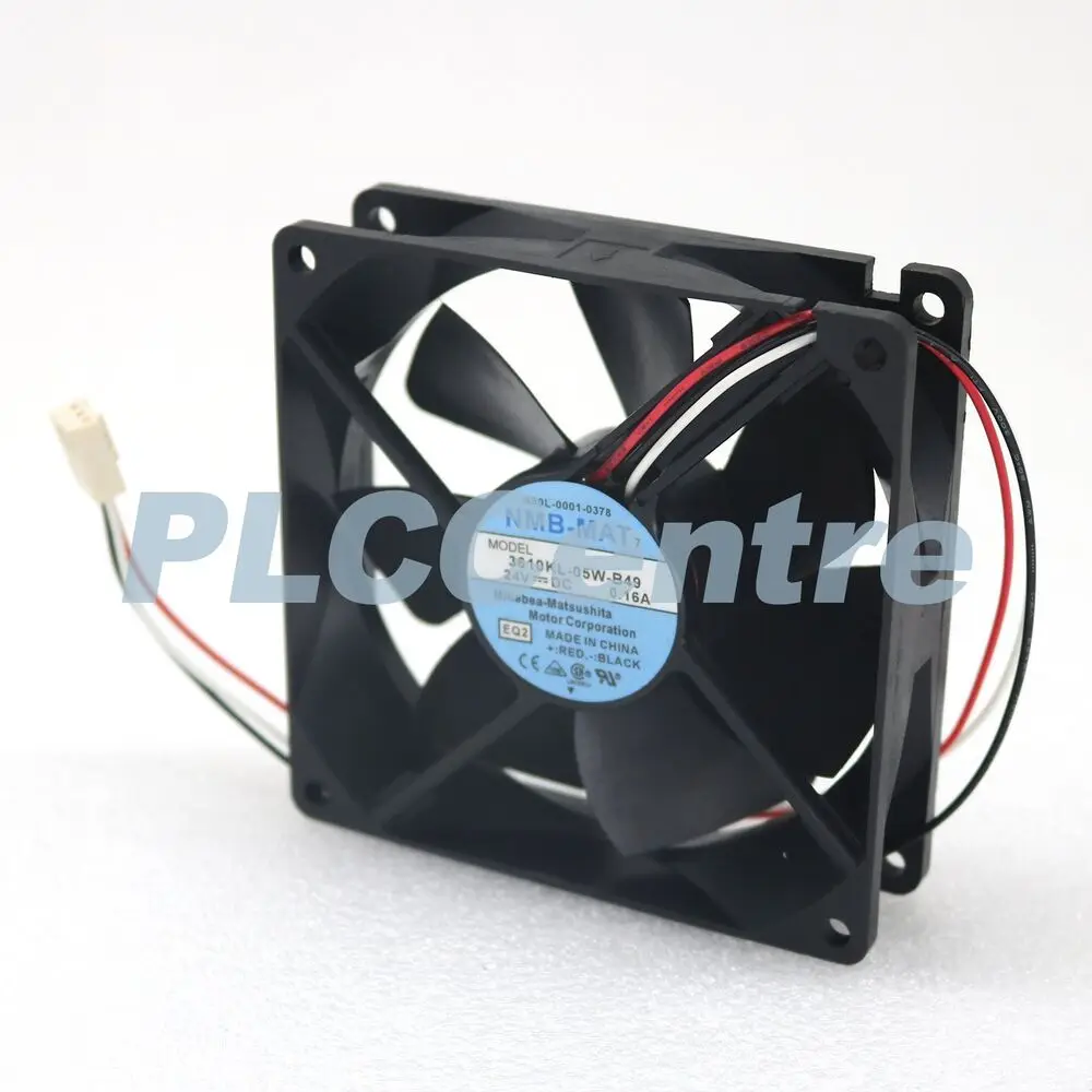 Imagem -03 - Nmb 3610kl05w-b49 para Fanuc 24v 0.16a 90x90x25 mm Ventilador A90l-0001-0378 Novo