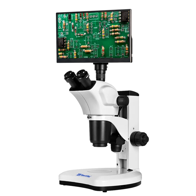 

Professional Trinocular, Stereo Microscope MSD9224 Mobile Phone Repair, Industrial Electronics, HD Continuous Zoom Circuit