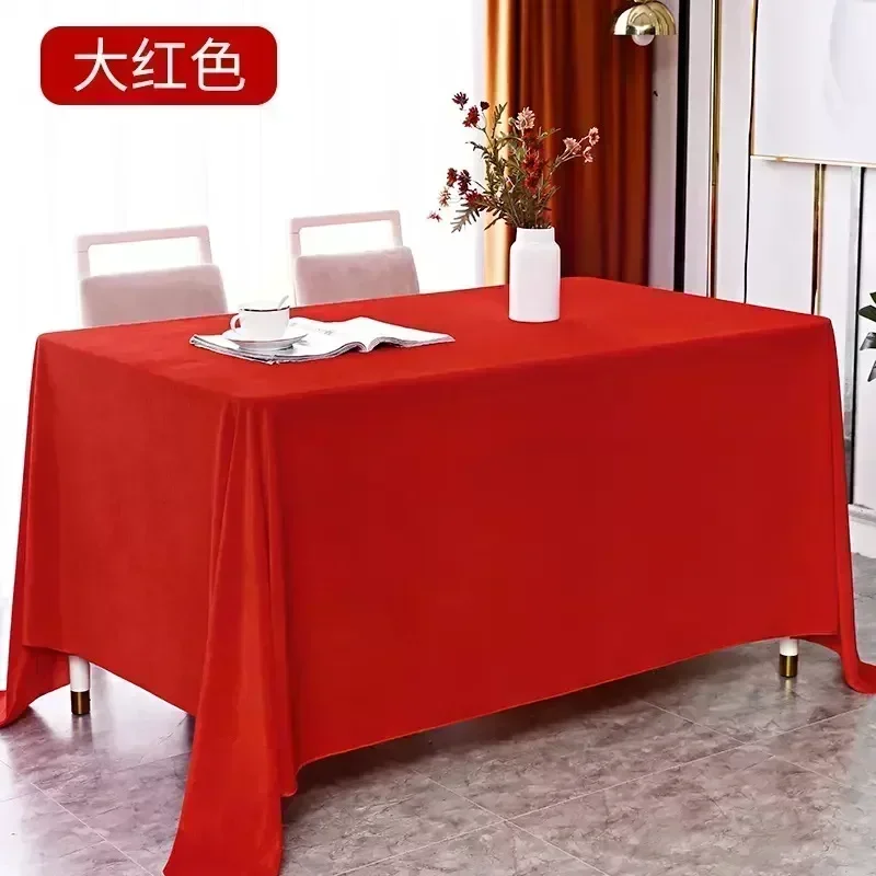 LXS22 2024 New tablecloth, tablecloth, pure cotton satin pattern, rectangular restaurant