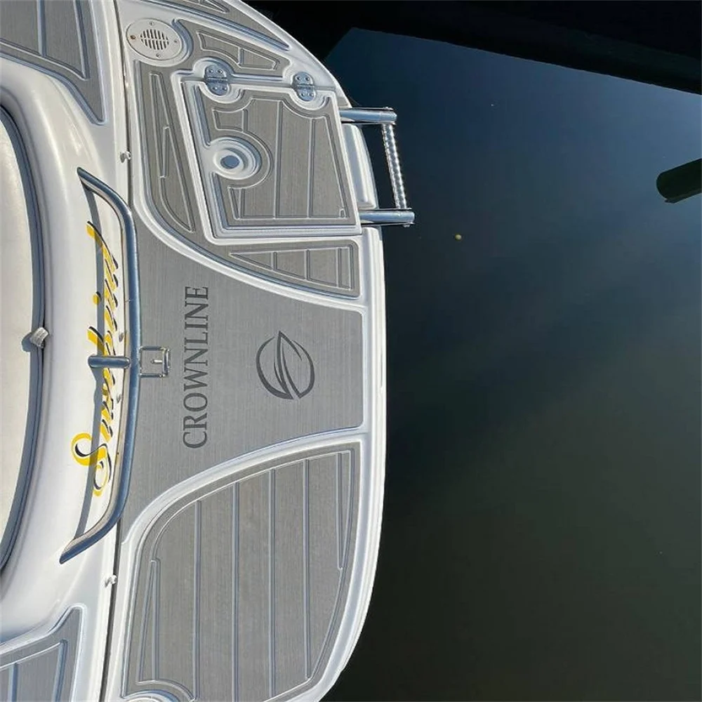 

2005 Crownline 260 EX Плавательная платформа с бантом Лодка из ЭВА Искусственная пена Тиковая палуба Напольный коврик в стиле SeaDek Самоклеящаяся 54sxghh