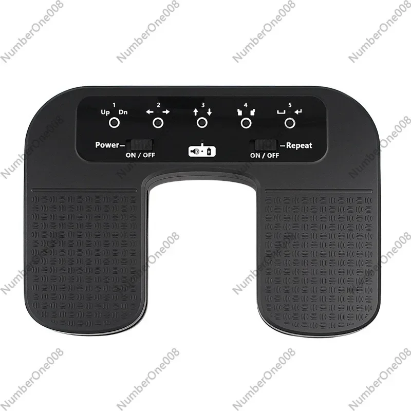 Bluetooth Page Turner Pedal, Wireless Music Score Turner for IPad Tablet Phone Guitar Piano, Hands-Free Controller