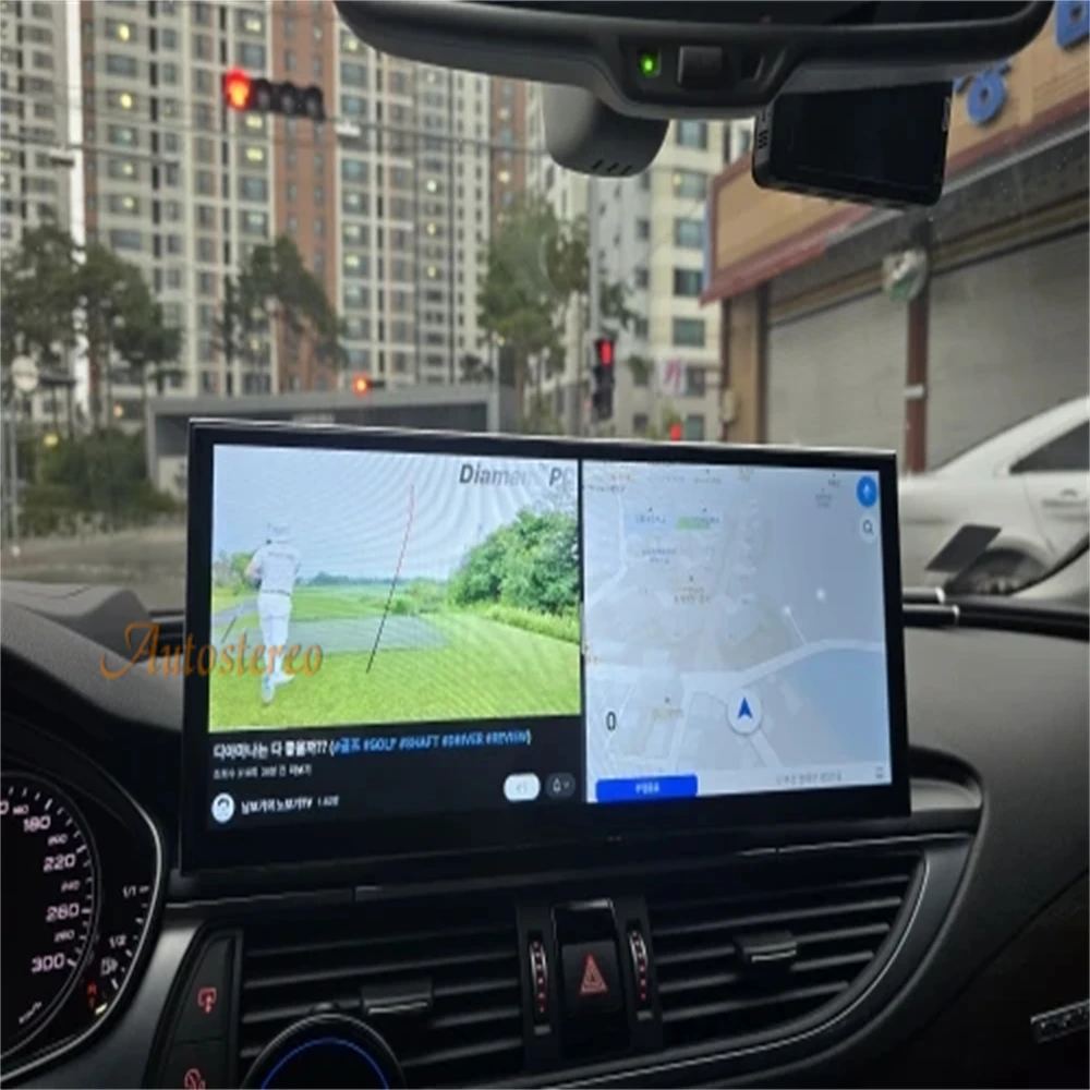 Android 14 15.8 Qualcomm Carplay For Audi A6 S6 A7 S7 2012-2018 Car Multimedia Player GPS Navigation Car Radio Screen Head Unit
