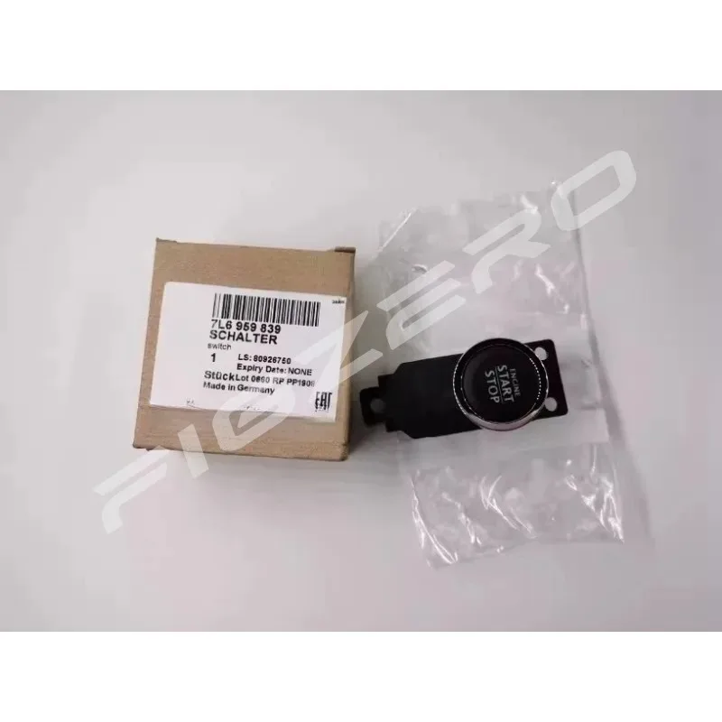7L6 959 839 One-Touch Start Switch Keyless Entry Parking Button for Volkswagen Touareg 2003-2018 Brand New Genuine
