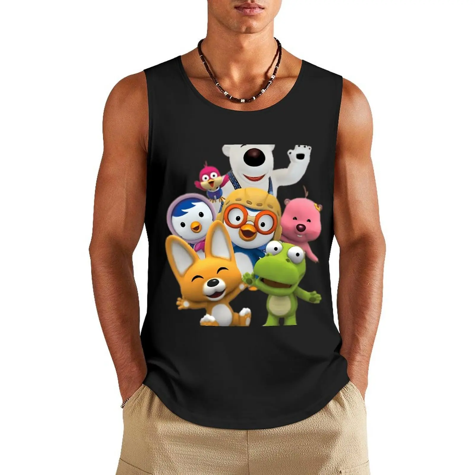 

Vintage Cartoon - Vintage Movie Tank Top mens designer clothes anime gym gym clothes man