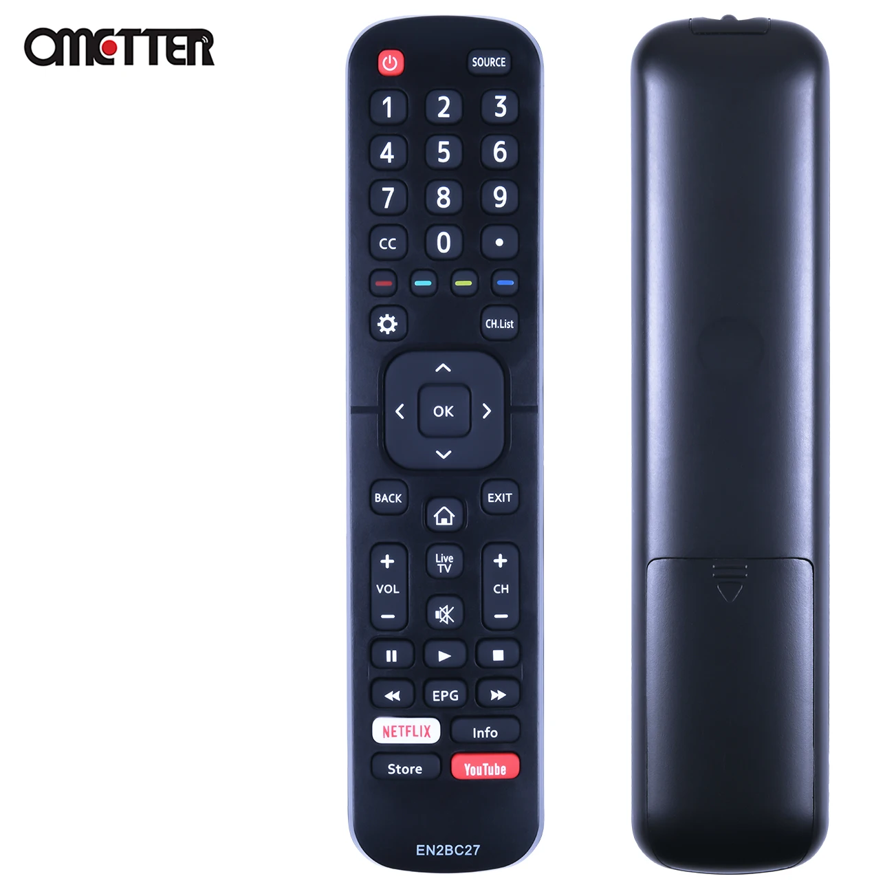 EN2BC27 Voor Hisense Smart Tv Afstandsbediening 50K303/ 55K303V2(183 Up)/ 43A5605/ 39A5605/ 32A5605