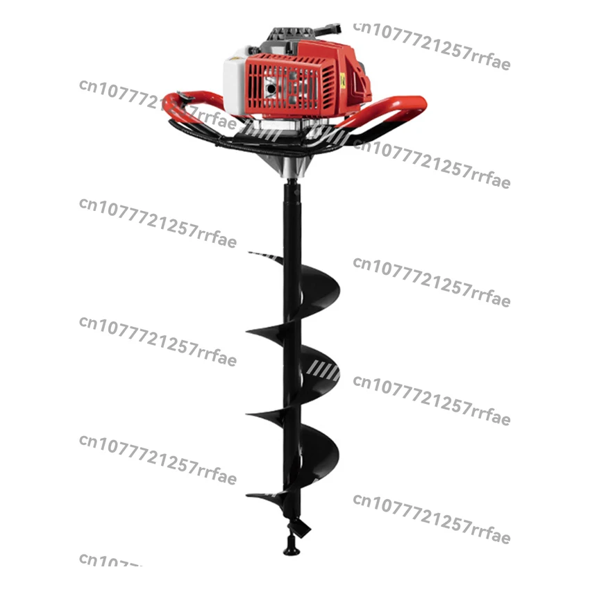 Hole Digging Machine Small high-power Tree Planting Digging Machine Hole Piling Machine Two-stroke  Ground Drill 1200ML