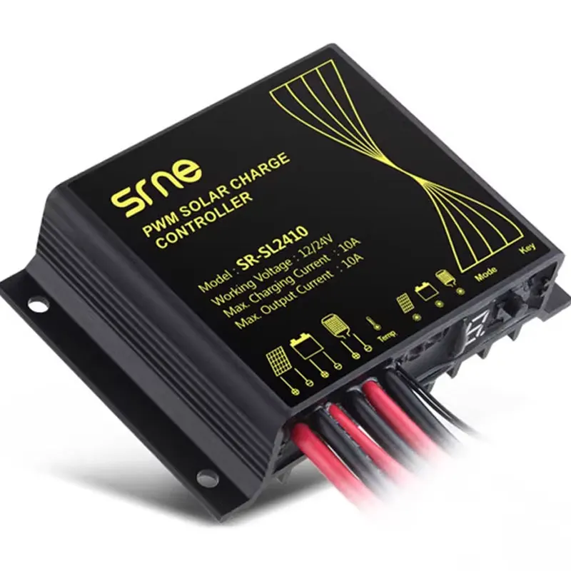 SRNE SL سلسلة PWM الشمسية ضوء الشارع تحكم 12/24 فولت 10A 20A IP68 مقاوم للماء الشمسية جهاز التحكم في الشحن لبطارية ليثيوم