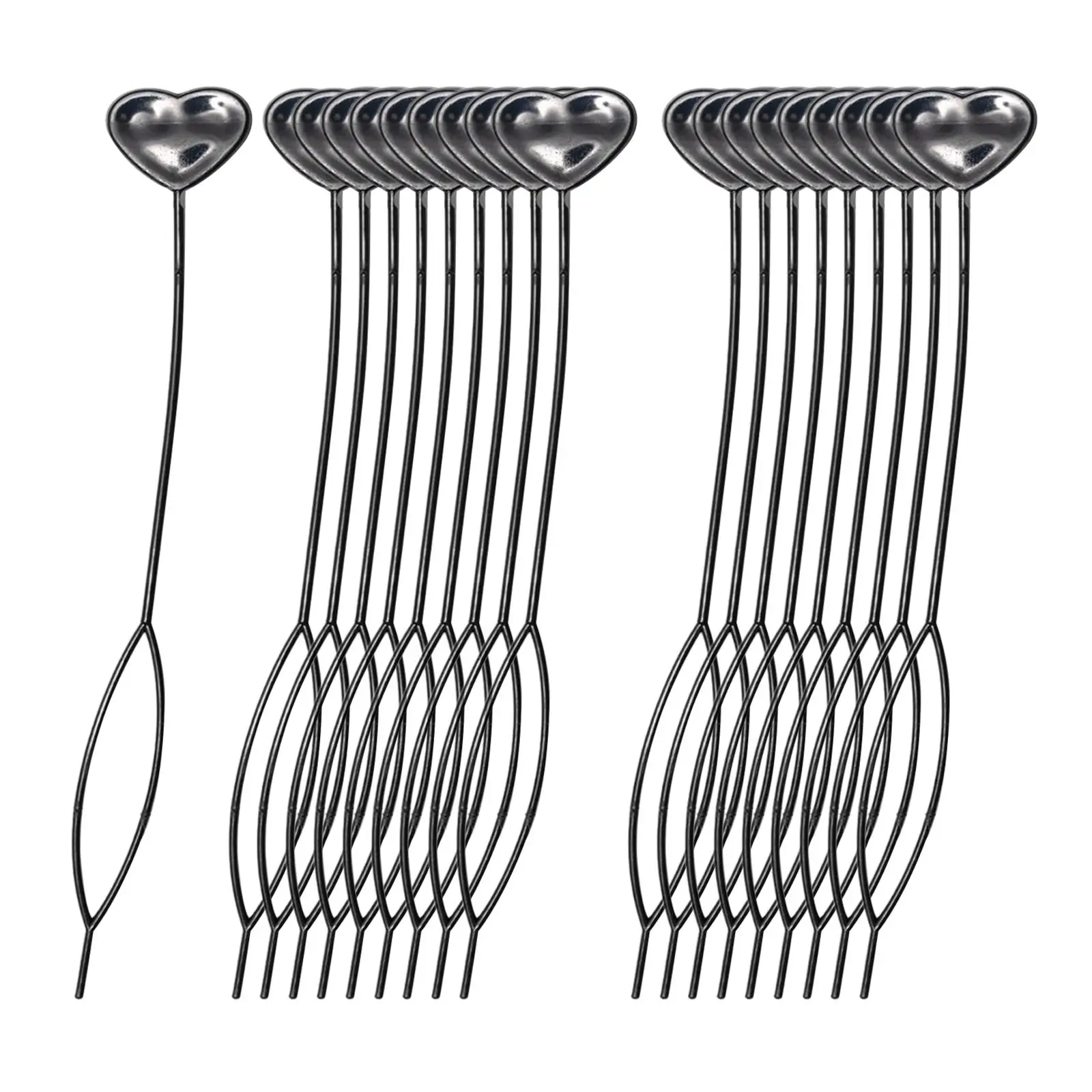 Hair Styling Pin Styling Hair Styling Tools Dreadlock Crochet Hooks for Hair for Club Stage Show Household Activities Thick Hair