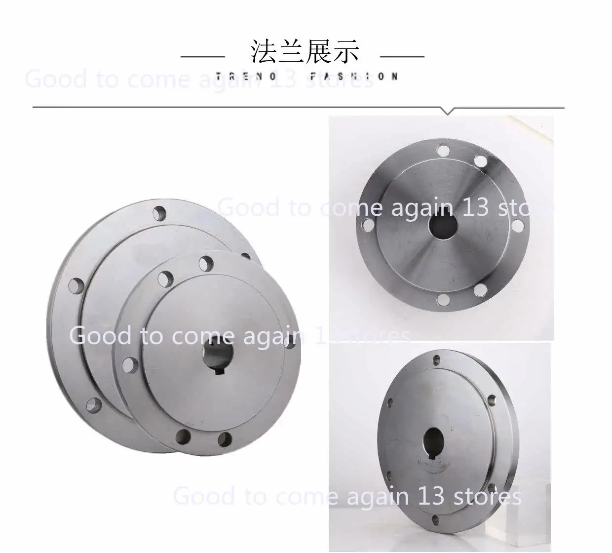 1pc Hole 24/25/28/30/32mm Chuck Flange with Keyway 8/10mm Back Plate Base Adapter Fit for 160mm 165mm K11-160 K12-160 K72-160