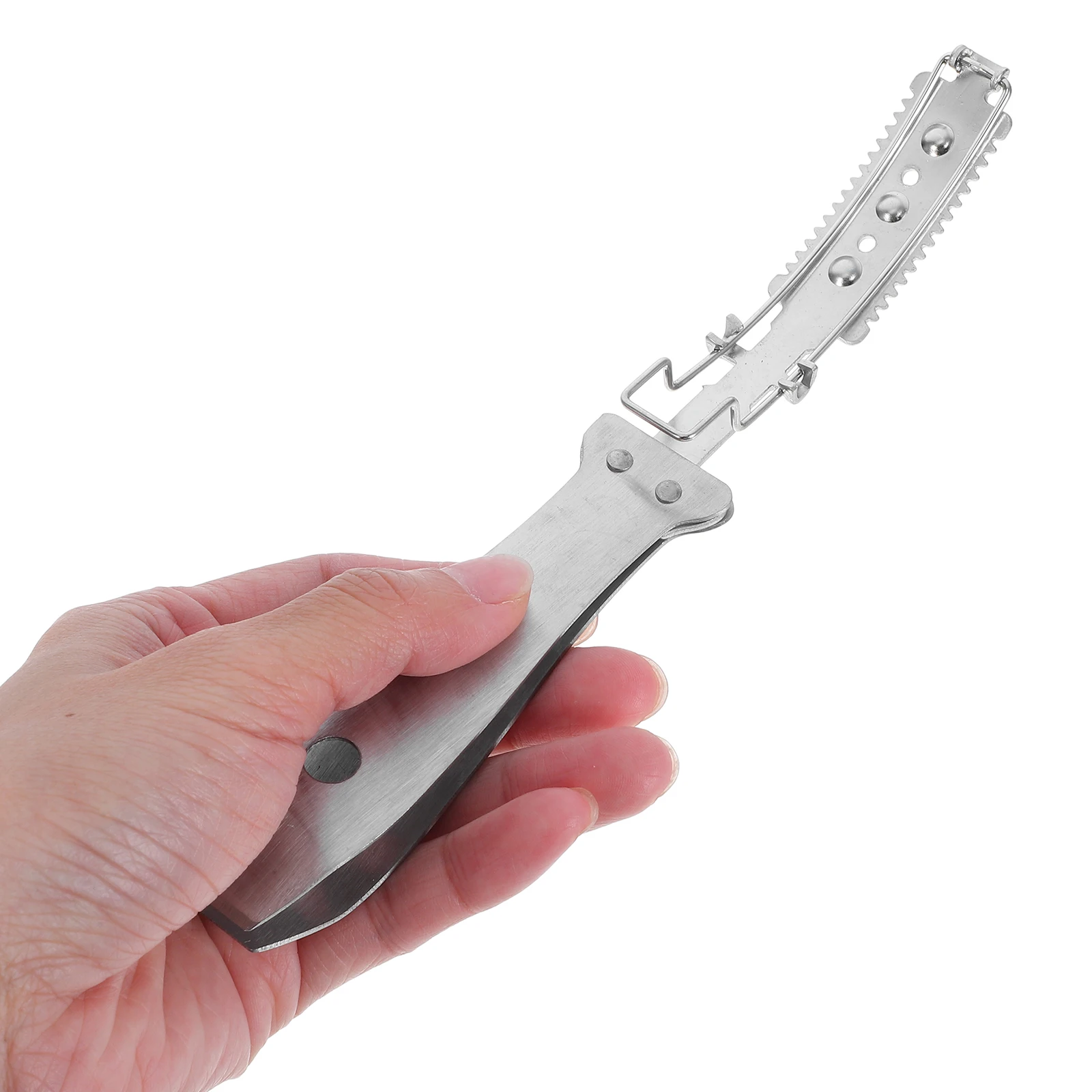 

2pcs StainlessSteel PigHair Remover Multifunctional Tweezers KitchenTool AnimalHair Shaver Durable LongTerm Use Handle