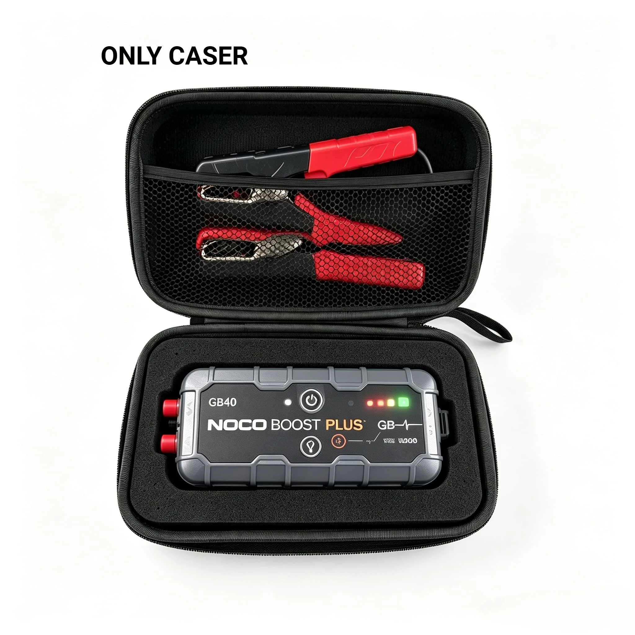 EVA Hard Storage Case for Noco Boost Gb20 Gb40 Gb50 Jump Starter,Protective Carrying Bag with DIY Customizable Cut Foam,