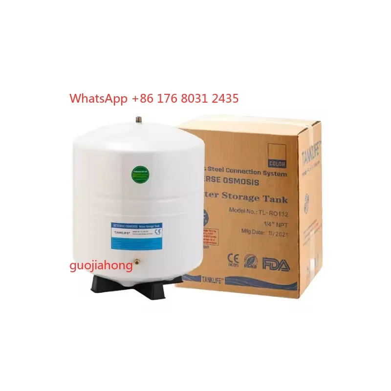 

3.2 Gallon Water Storage Pressure Tank Reverse Osmosis Pressure Tank for RO System Machine