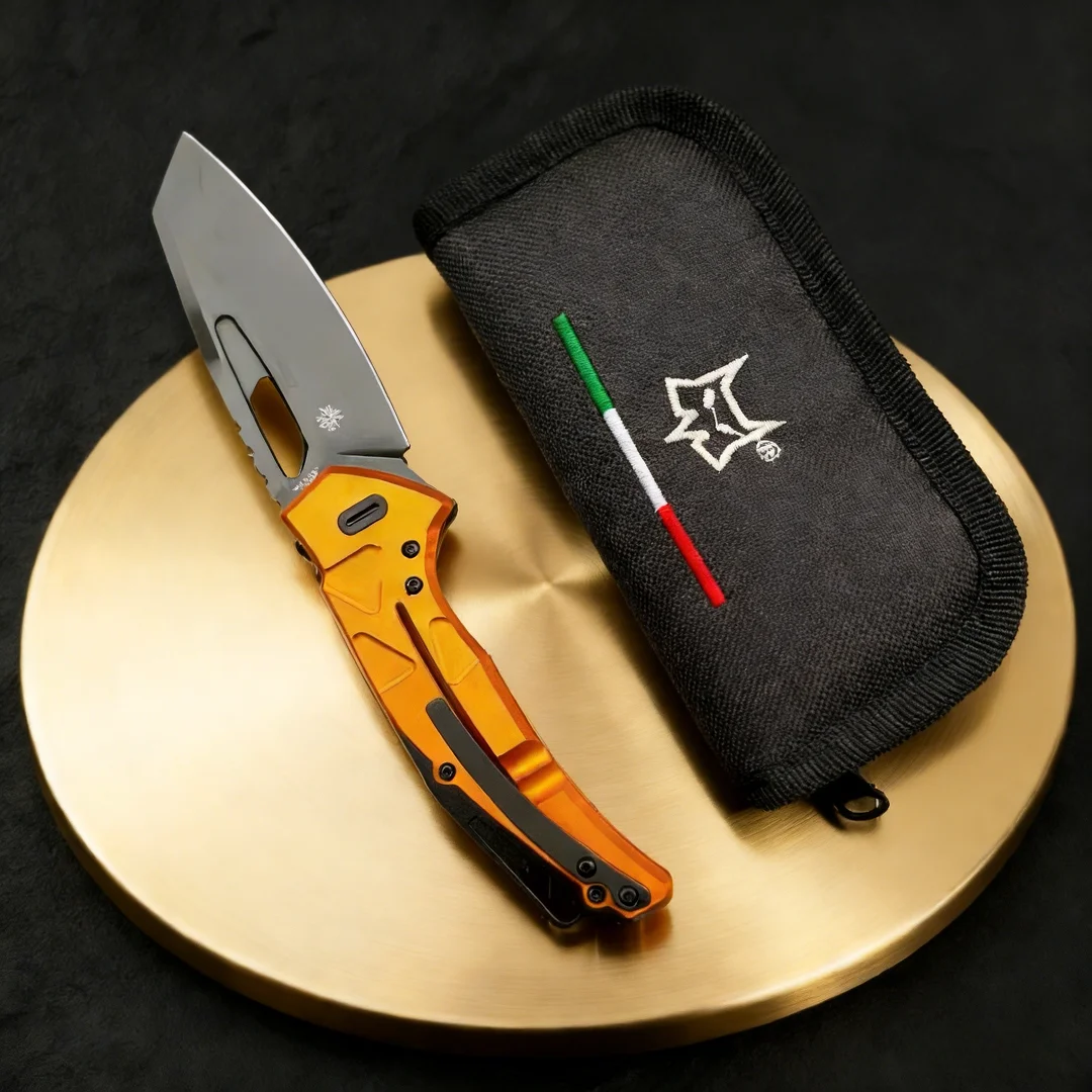 FX552 - Backpack-style portable folding knife, 440C blade, T6 aluminum handle, camping, fishing, emergency outdoor knife