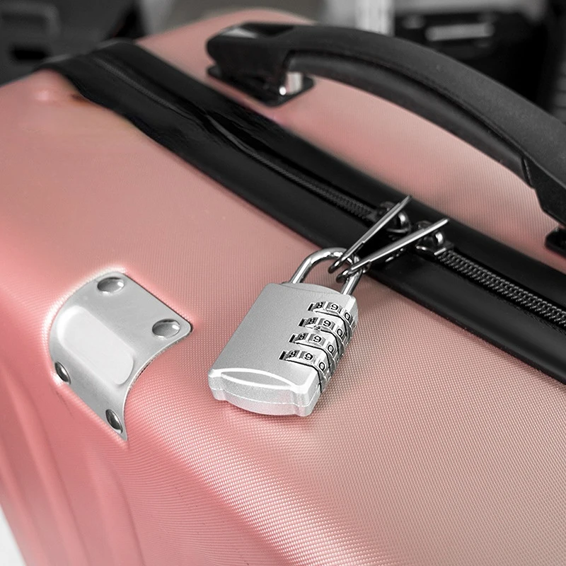 4-Cijfers Code Lock Outdoor Reizen Anti-Diefstal Code Lock Gym Code Lock Waterdicht Hangslot Cijferslot Voor reizen Bagage