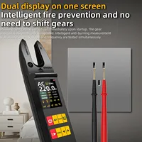 BSIDE U5 Open-Type Current Multimeter Intelligent Digital Clamp Meter, AC/DC 600A, High-Precision Leakage Detection, USB Voltage