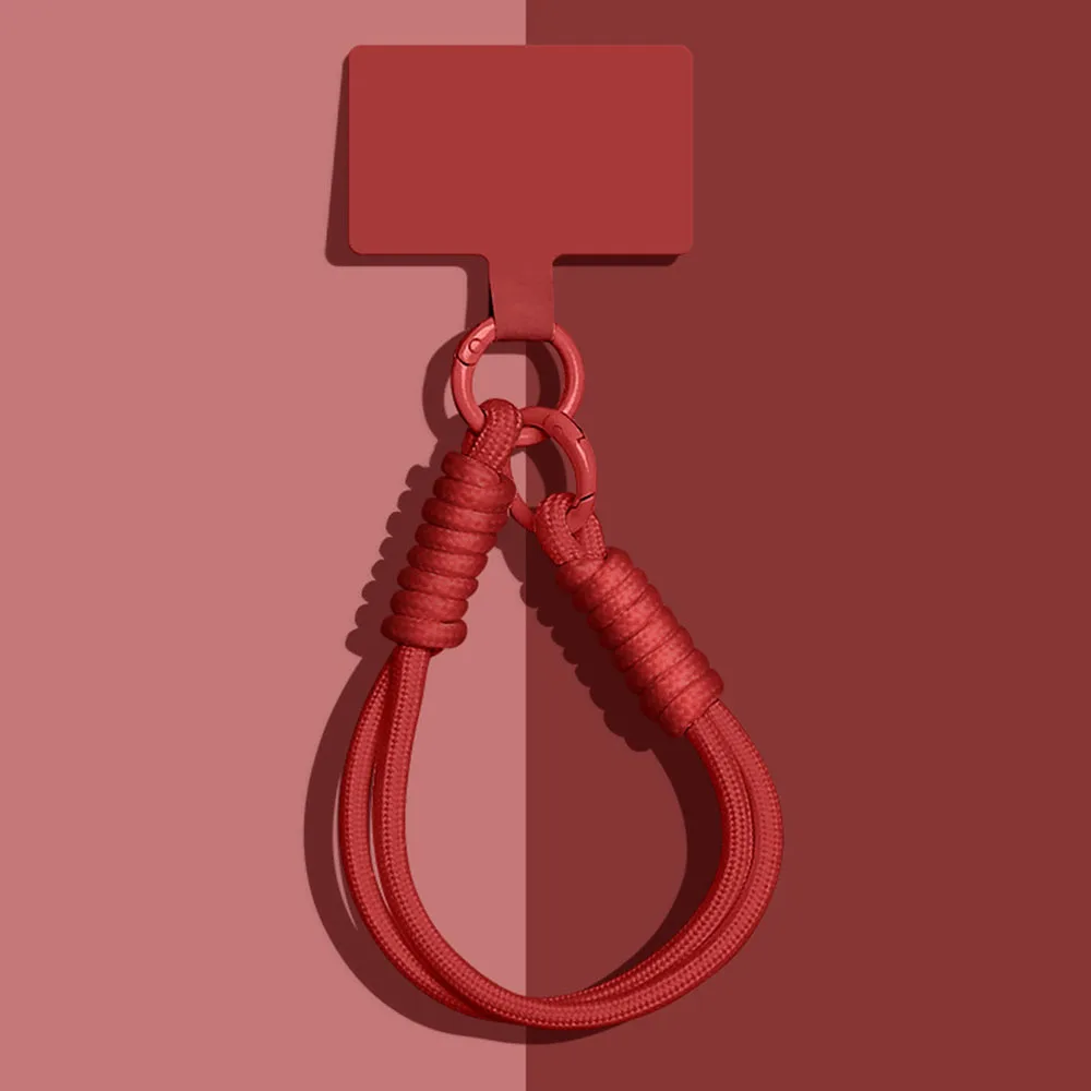 Handgewebte Handy-Charms, universelle Hülle, Lanyard, Handschlaufe, Outdoor-Sport, Anti-Verlust-Armband, zum Aufhängen, Karten-Schnur-Charm – Detail 6