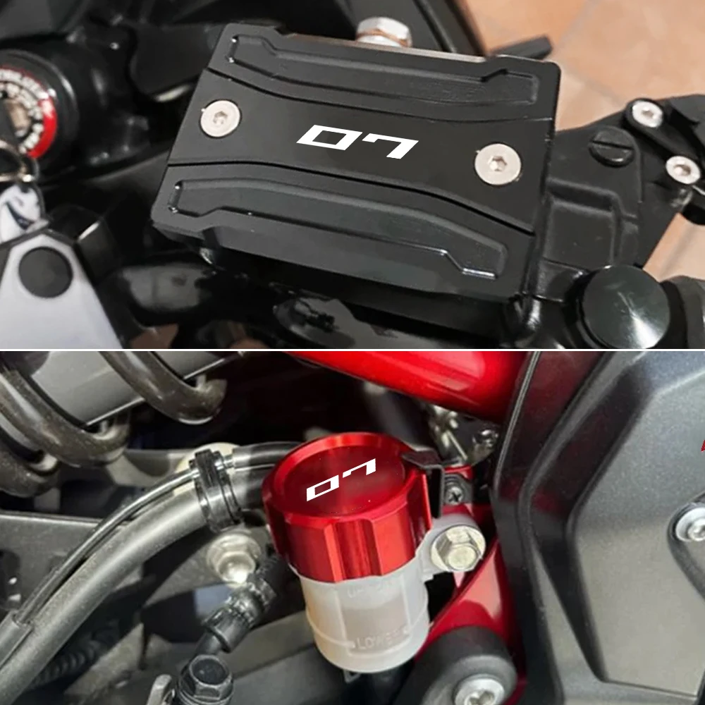 For Yamaha MT-07 MT07 MT 07 FZ07 2014-2024 2023 Motorcycle Front Rear Brake Fluid Reservoir Cap Guard Oil Filler Cover Cap