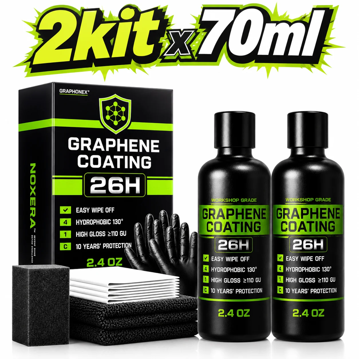 Car Wax Ceramic Coating - Grafeen Nano Keramische Coating Spray Auto