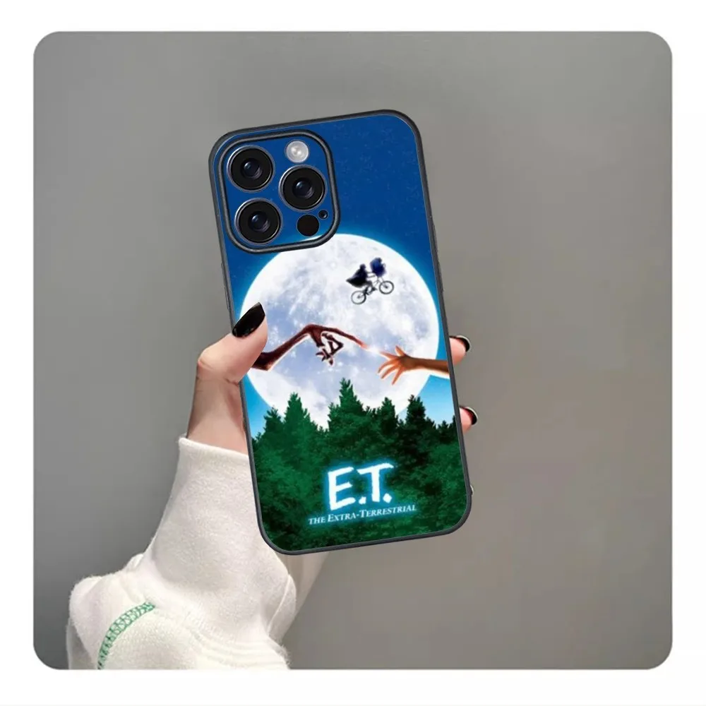 E.T. the Extra-Terrestrial Phone Case For iPhone 16 15 14 13 12 11 PRO MAX PLUS Mini TPU Soft to Skin-friendly case