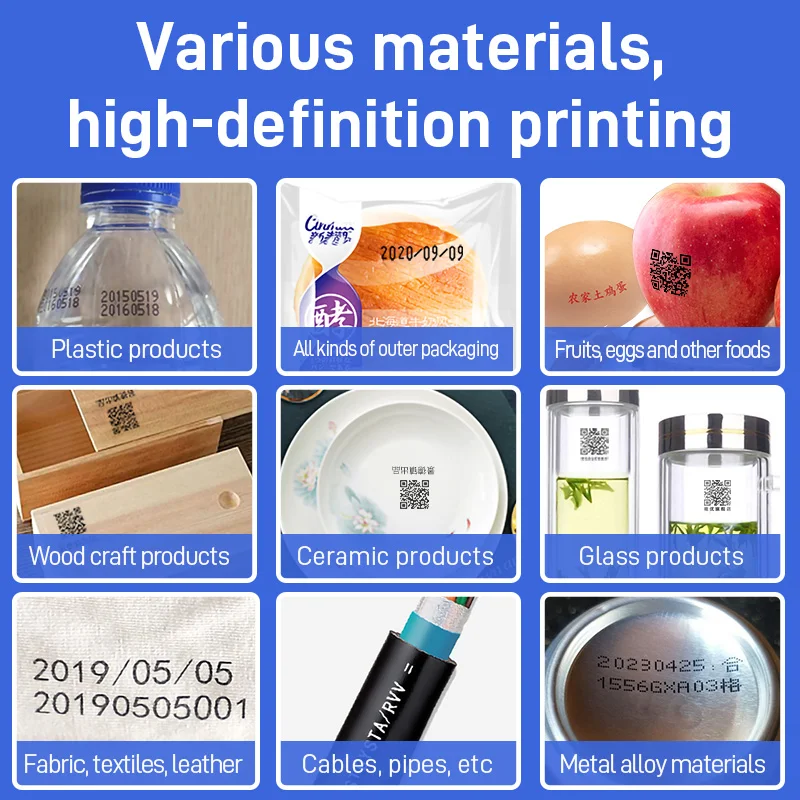GMG P6 12.7mm portable inkjet printer unencripted for Expiry Date Barcode QR Code Batch Numbers Best Value Logo Printing