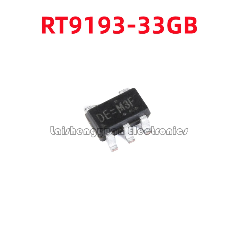 10PCS original genuine RT9193-33GB SOT23-5 voltage regulator LDO chip fixed 3.3V/0.3A output 100% brand new chip