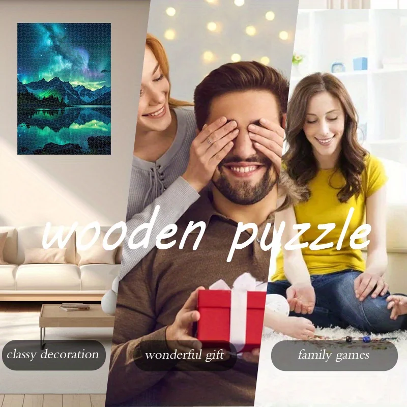 1000pcs Sky Symphony Themed Jigsaw Puzzle - 19x27 Picture with Vibrant Colors Suitable for &, Challenging DIY Building, /Easte