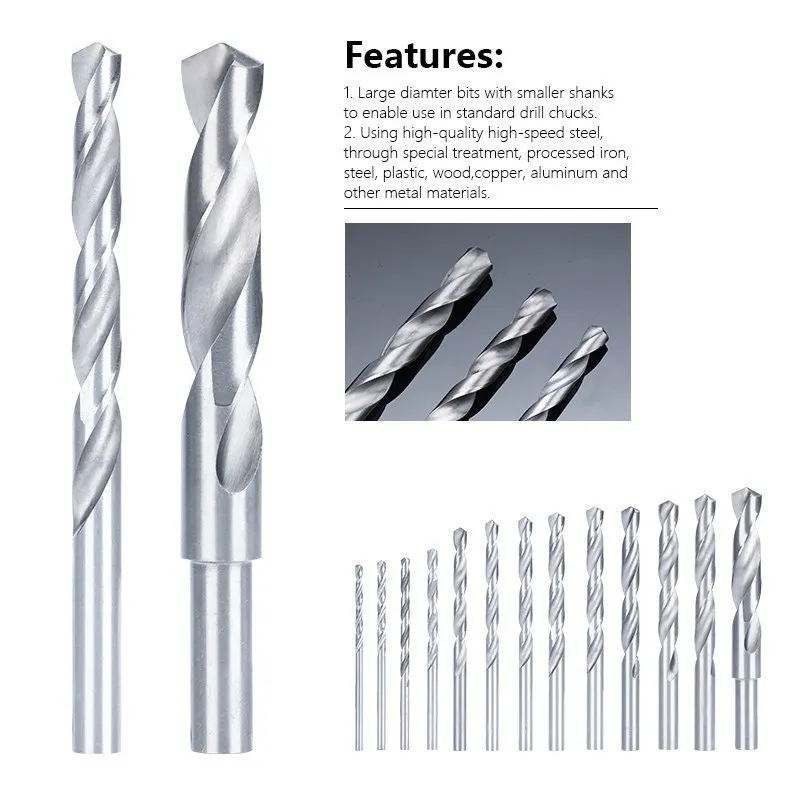 ST Twist Drill Bit HSS 4241 Metal Drill Bit for Thread Repair Tool Drilling 2.1-16.5mm Metal Hole Cutter