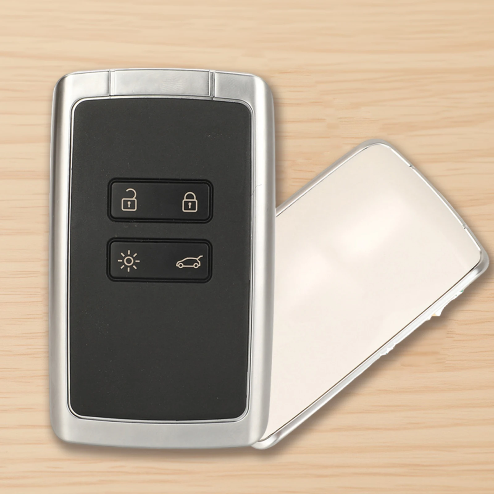 

433Mhz 4 Buttons Smart Keyless Entry Remote Key for 2018 Renault Koleos Meganna Smart Card Remote Key Wear-Resistant Easy Use