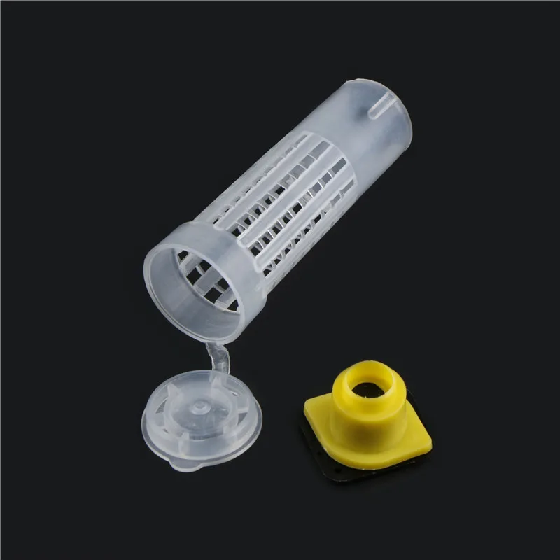 Beekeeping Rearing Cup Kit Bee Queen Cages Roller Beekeeping Catcher Box Cell Cups Beekeeper Equipment Tool Apiculture 10Pcs