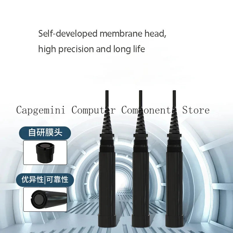 Industrial dissolved oxygen sensor water quality fluorescence method online water oxygen content DO analysis detector
