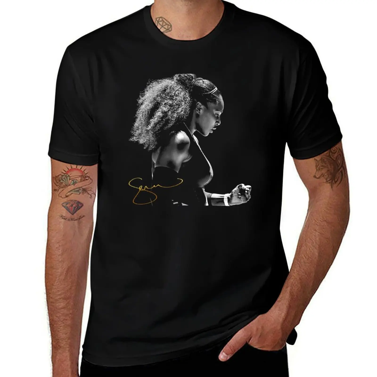 Serena Williams Fitted Scoop T-Shirt Sun Protective Outdoor Tee Top T-Shirt
