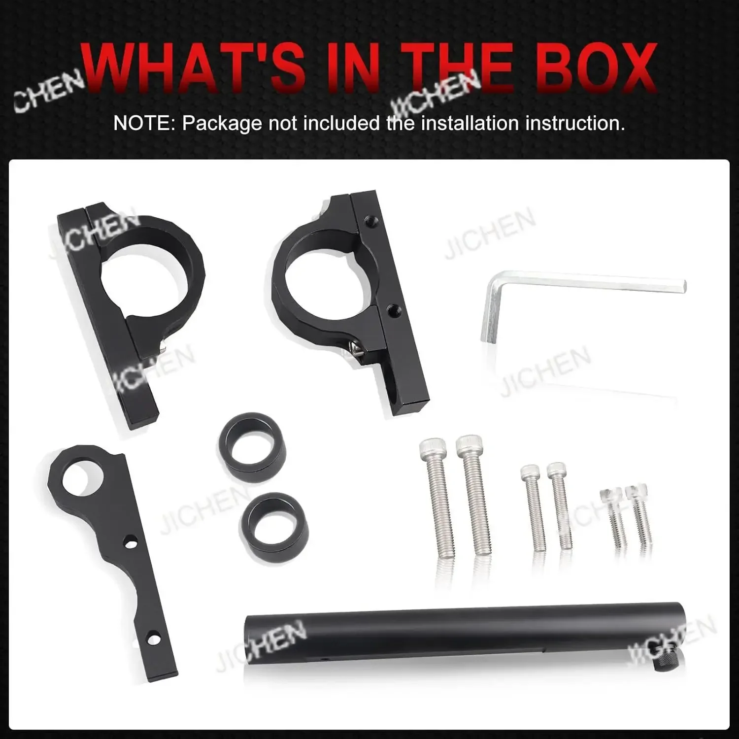 

HS для JKJL Wrangler модификация задней двери 2-в-1 антенна основание флагштока кронштейн световая подставка алюминиевый сплав универсальный