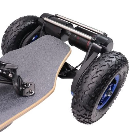 High Quality H2C-03 Dual Belt Off-Road Electric Longboard Four-Wheeled 2000W Skateboard With 36V Voltage And 40km Range