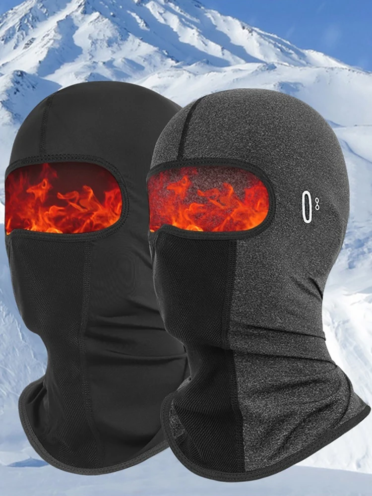 AliExpress NONE GTUBIKE Winter Warm Cycling Mask Breathable Thermal Biking Mask Windproof Motorcycle Helmet Balaclava Neck Cover Ski Mask