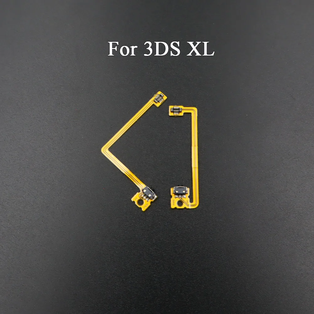 زر كتف L & R مع كابل مرن لوحدة تحكم نينتندو 3DS/3DS XL LL الجديدة 3DS/NEW 3DS XL LL